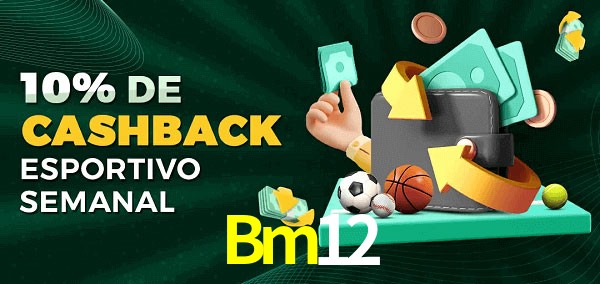 10% de bônus de cashback na Bm12