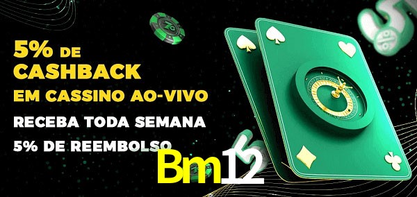 Promoções do cassino ao Vivo Bm12